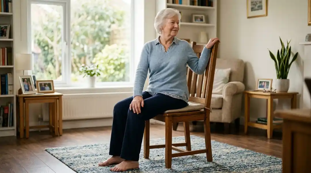 seated spinal twist chair yoga for seniors