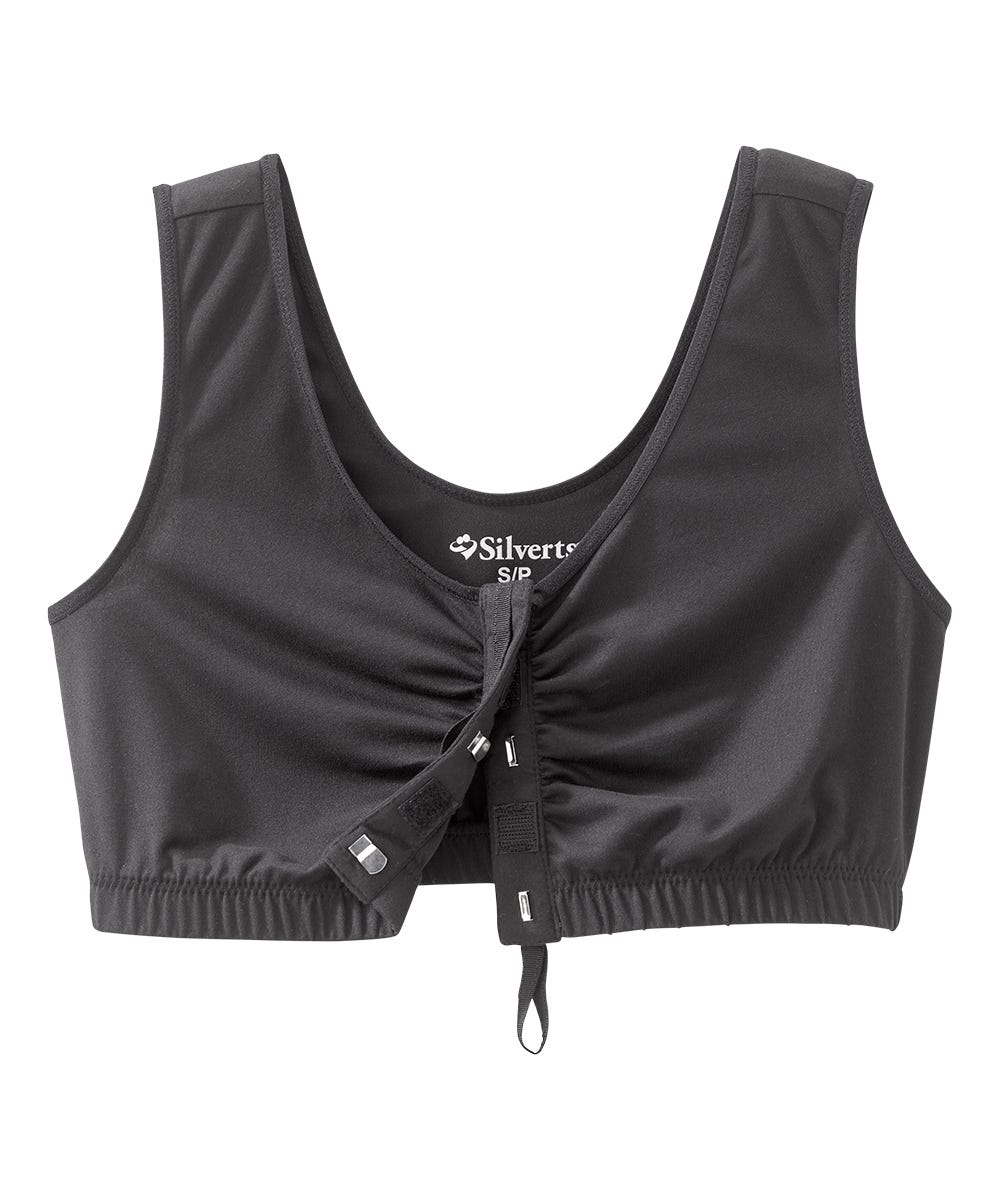Review: 5 Best Adaptive Bras for Seniors with Arthritis Silverts Magnetic Front Closure Bra