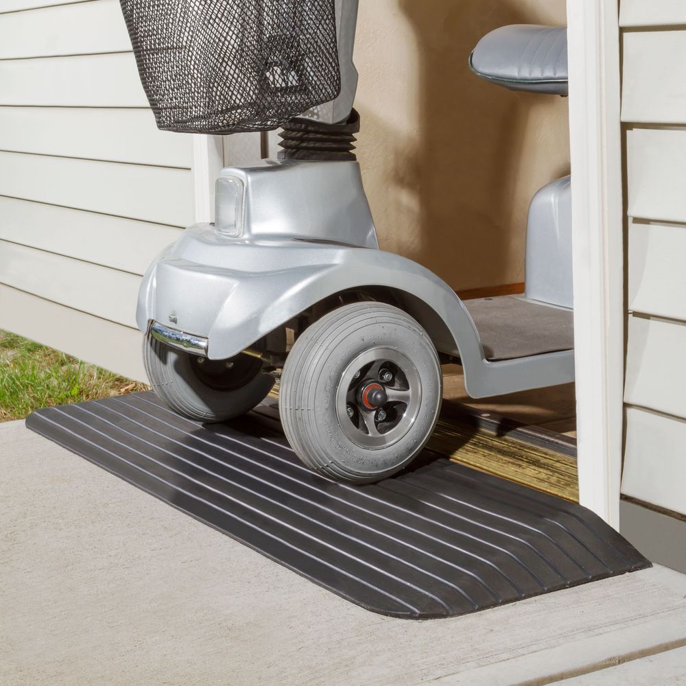 Silver Spring Rubber Solid Threshold Ramp